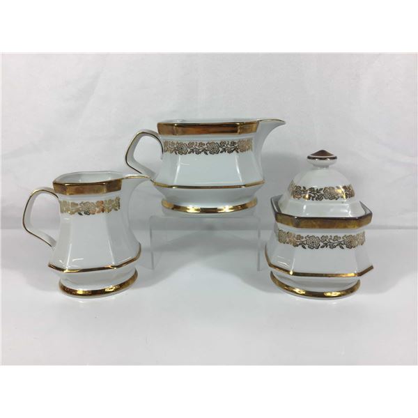 3pc Winterling Marktleuthen Bavaria Porcelain Tea Service Pieces