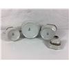 Image 3 : 3pc Winterling Marktleuthen Bavaria Porcelain Tea Service Pieces
