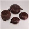 Image 3 : 4pc Tea Service in Black Basalt Style Stoneware