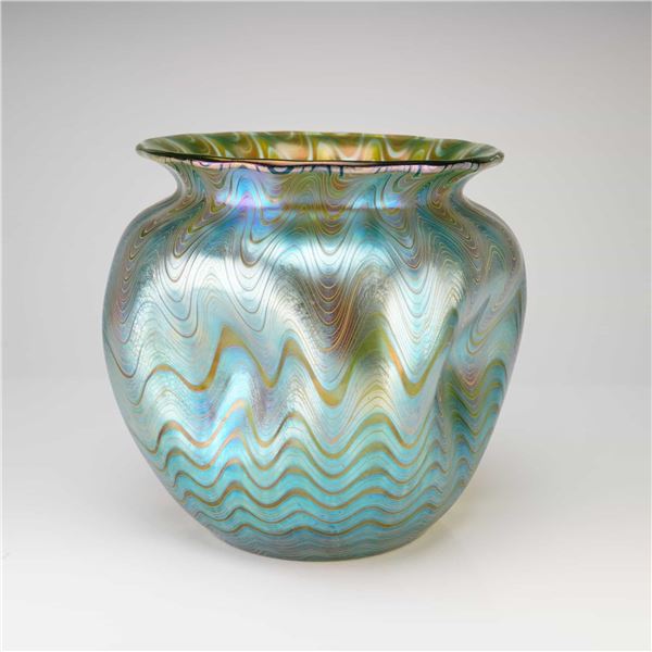 Thomas Bastide for Baccarat Clear Crystal Barraray Vase, Oceanie