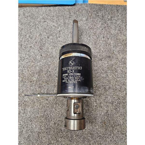 Tapmatic 90-X - JT4 to MT3 shank , 1/2'' to 1 1/8'' tapping capacity w torque control clutch
