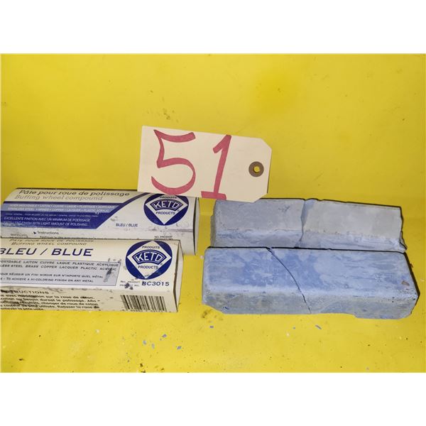 KETO Blue Buffing Wheel Compound