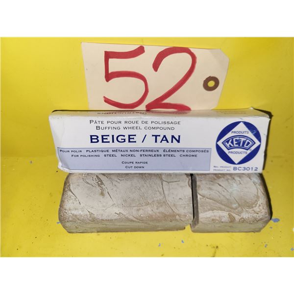 KETO Tan Buffing Wheel Compound