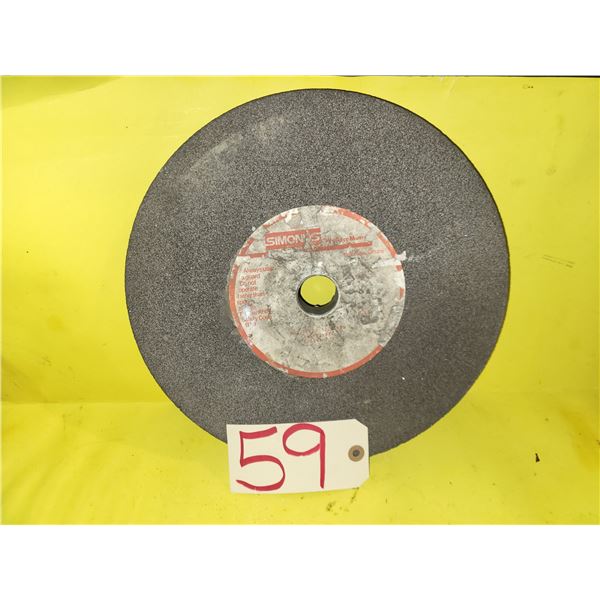 Simons Grinding Wheel 12" x 1" x 1"1/4