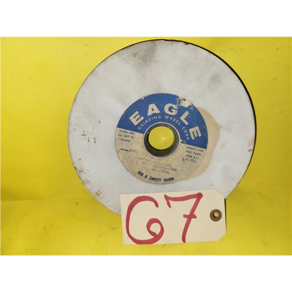 EAGLE White Grinding Wheel 8" x 3/4" x 1"1/4