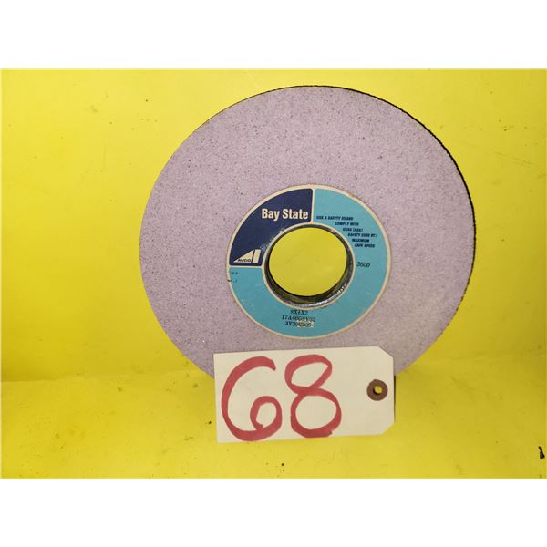 Bay State Pink Grinding Wheel 8" x 1/2" x 2"