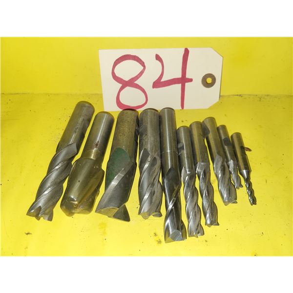 Lot of assorted HSS End Mill