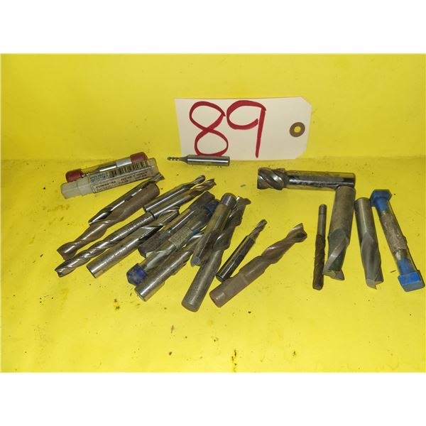 Lot of assorted HSS End Mill