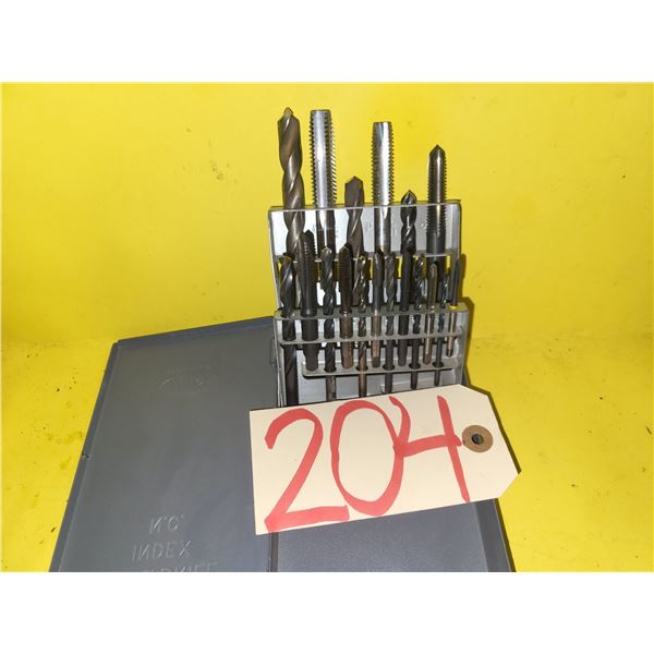 Box of Drill & Tap NC (6-32 to 1/2"-13)