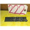 Image 1 : Lot(3) of Drill 3/8" regrinded tip with split point