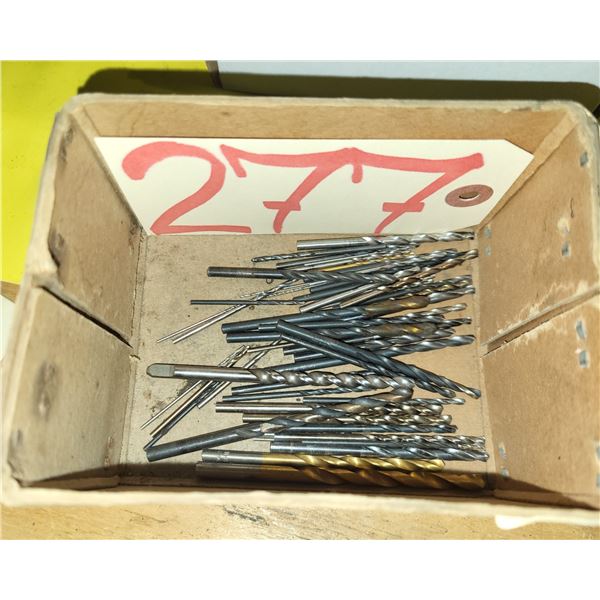 Box of assorted small Drill