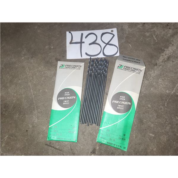 Lot(24) of Precision Twist Drill #29 (for tap 8-32 or 8-36)