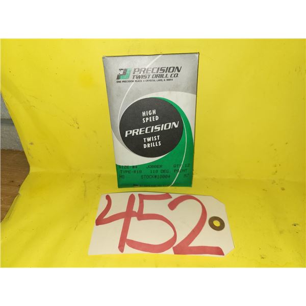 Lot(12) of Precision Twist Drill #4