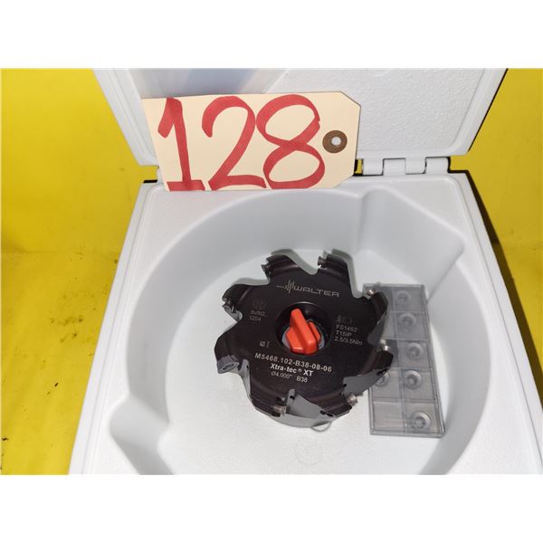 New Walter M5468.102-B38-08-06 indexable button insert milling cutter with Inserts