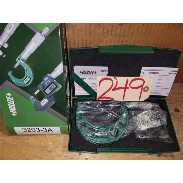 New INSIZE Micrometer 2"-3"