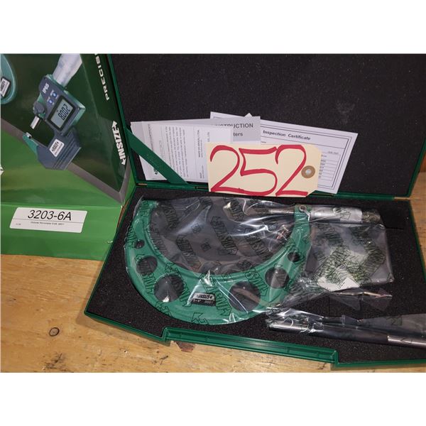 New INSIZE Micrometer 5"-6"