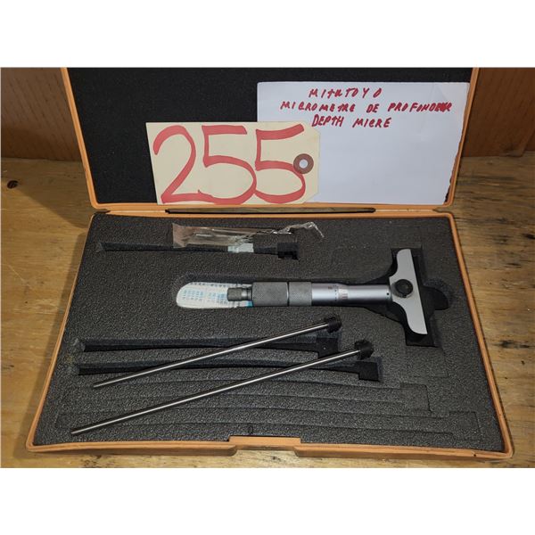 Mitutyo 129-127 Depth Micrometer