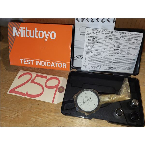 New Mitutoyo 513-403-10E Test Indicator