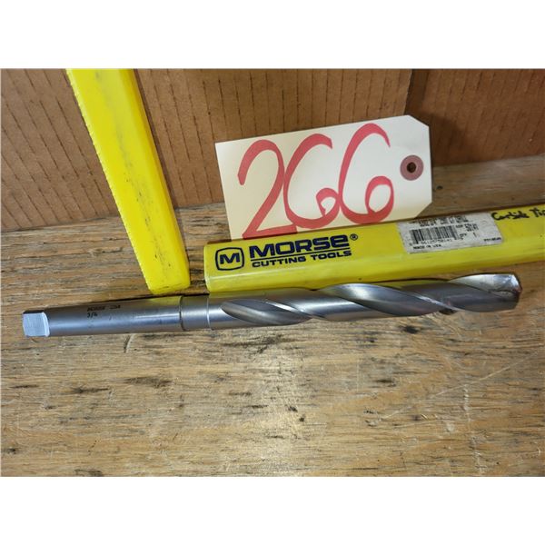 MORSE Carbide Tipped  Taper Shank Drill 3/4"