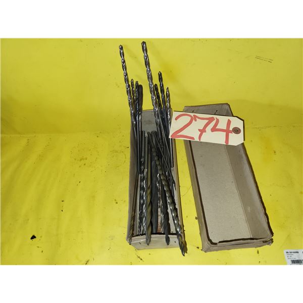 Box of assorted Long Drill