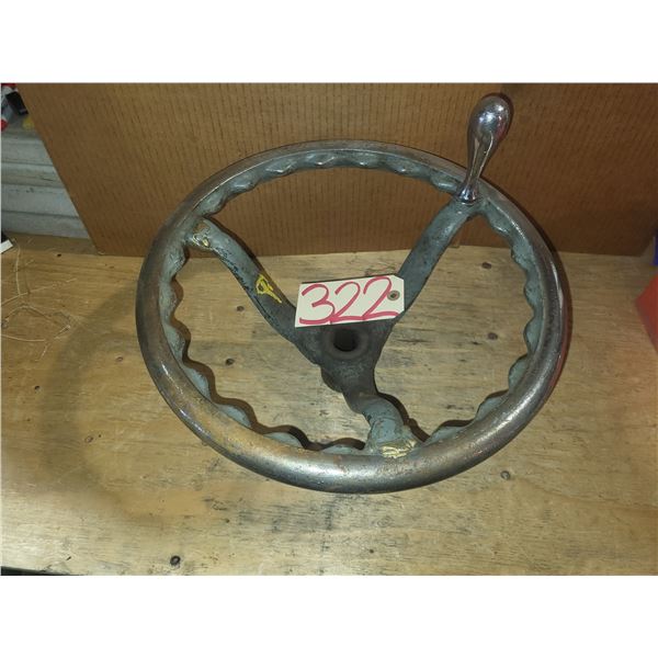 Lathe Handwheel Revolving Handle 15" x 1"1/4