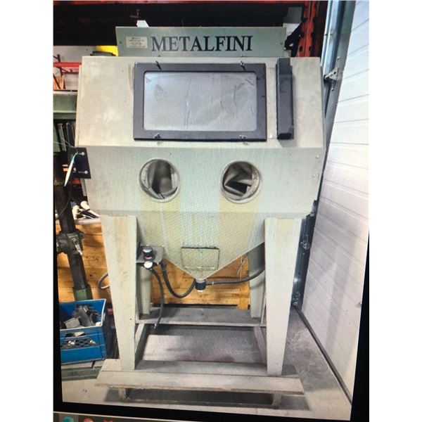 Blast it All sandblast with dust collector