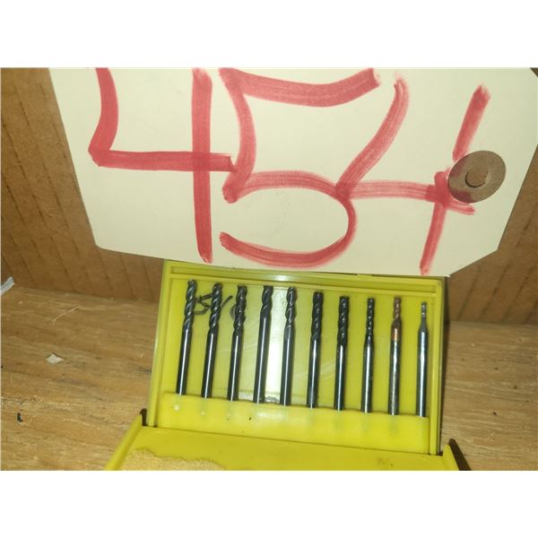 Box(10) of Assorted End Mill shank 1/8"