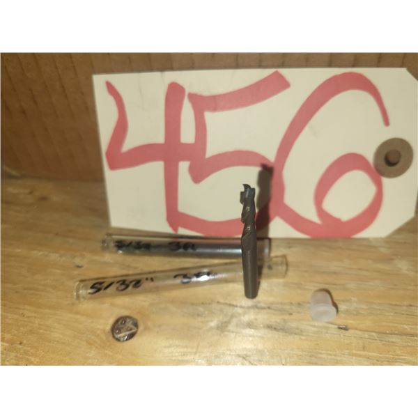 Set(2) of Solid Carbide End Mill 5/32" 3fl.
