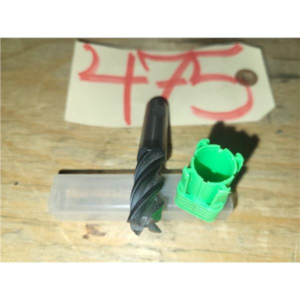 Solid Carbide End Mill 1/2" 4fl. Regrinded tip
