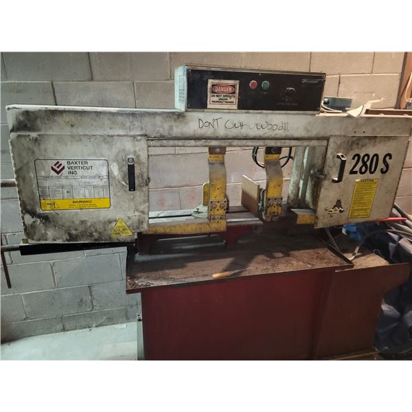 Baxter Verticut 280S BandSaw
