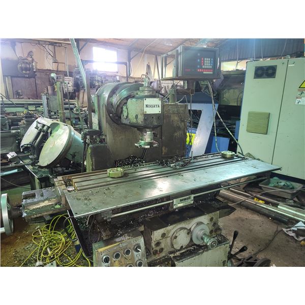 NIIGATA Milling with NEWALL Digital Read Out