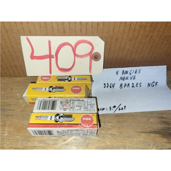 Lot of 4 bougies