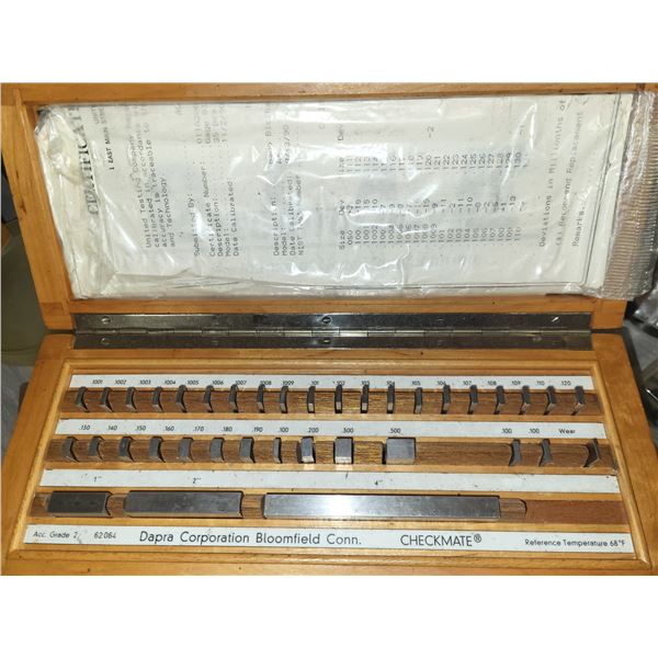 CHECKMATE Gauge Block Set