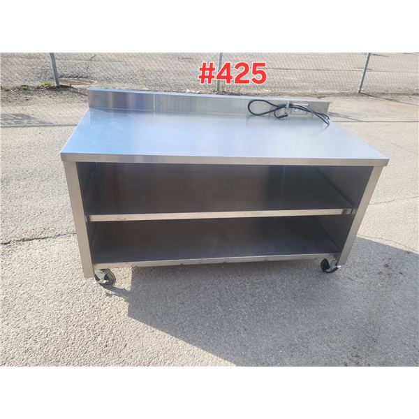 Work Table on wheels 60" x 30"