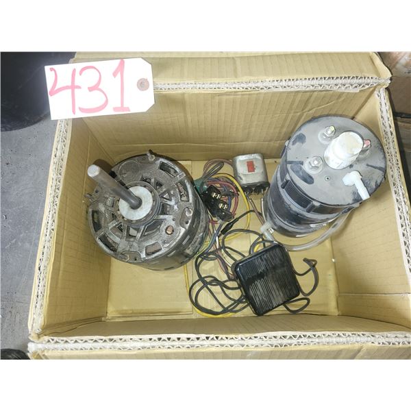Box with contain