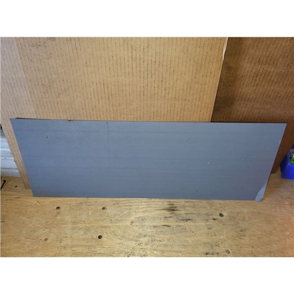 Steel Plate 25,750" x 9,50" x 0,023"
