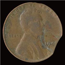 194? Lincoln Cent Clip Error Better Grade (COI-5142)