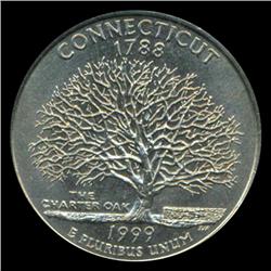 1999D Connecticut Quarter ICG MS67 (COI-5413)