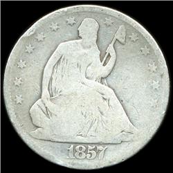 1857 Seated Half Better Circulated (COI-5814)