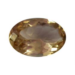 0.72ct Oval Facet Lemon Sphene VS  (GEM-17343)