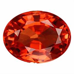 0.53ct Oval Orange Sapphire (GEM-19304A)