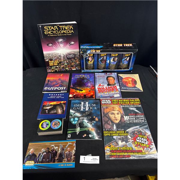 Nice Star Wars and Star Trek Collectible Lot