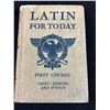 Image 2 : 2 Vintage Hardcover Books Latin For Today 1st Course and Second Course