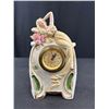 Image 2 : Very Nice Vintage Aynsley Bud Vase and Porcelain Mantle Clock