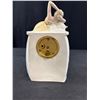Image 3 : Very Nice Vintage Aynsley Bud Vase and Porcelain Mantle Clock