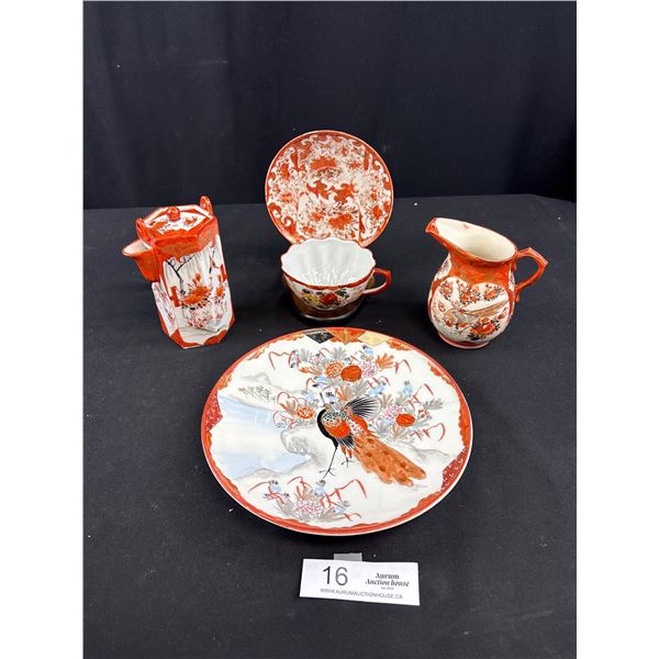 Very Nice Lot of Vintage Asian Teapots, Dishes Etc