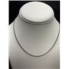 Image 2 : Sterling Necklace/Chain w/ Pearls In It