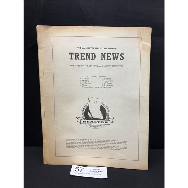 1964 Real Estate (Vancouver) Trends News