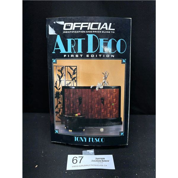 1st Edition Art Deco Guide Book