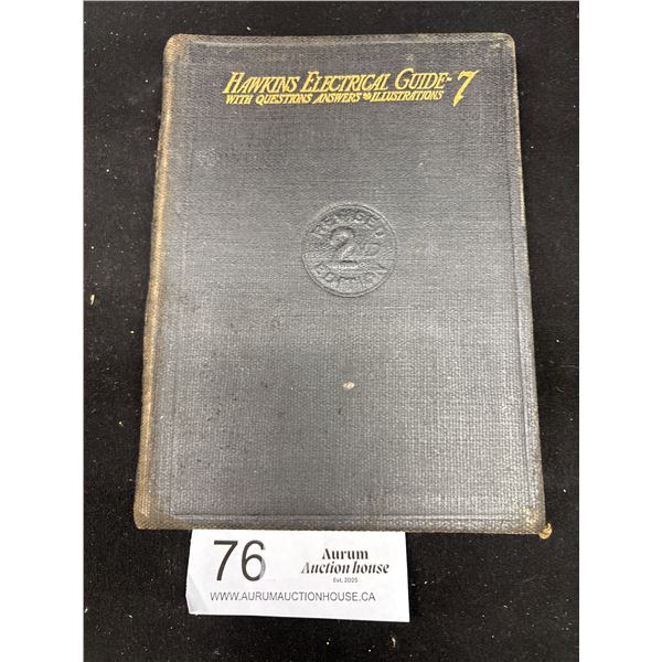 1917 Hawkins Electrical Guide Book